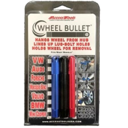 ACCESS TOOLS Wheel Bullet, 3PK AETWB3